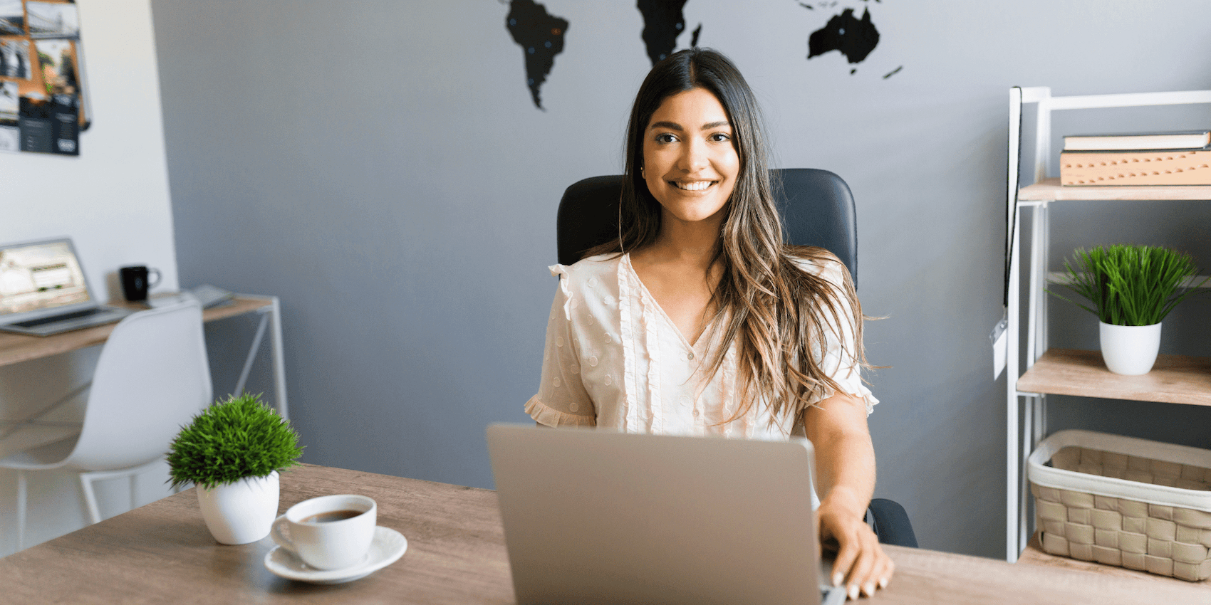 Professionnelle au bureau
