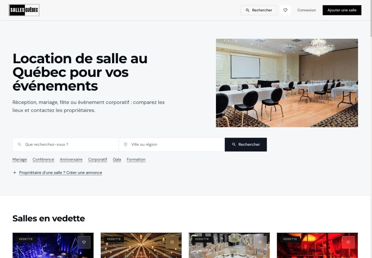 Salles Québec