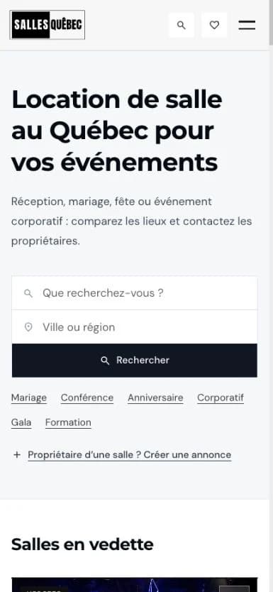 Salles Québec